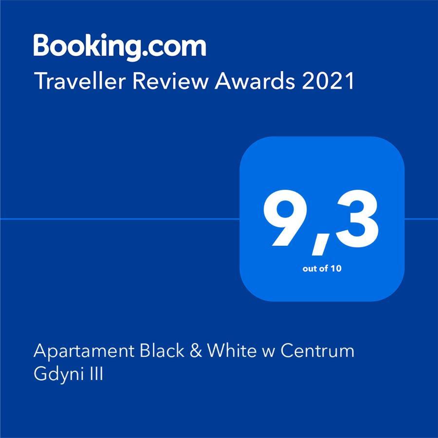 Apartament Black & White W Centrum Gdyni Iii *